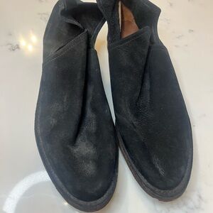 CHARLESTON SHOE CO. Black Heeled Boots